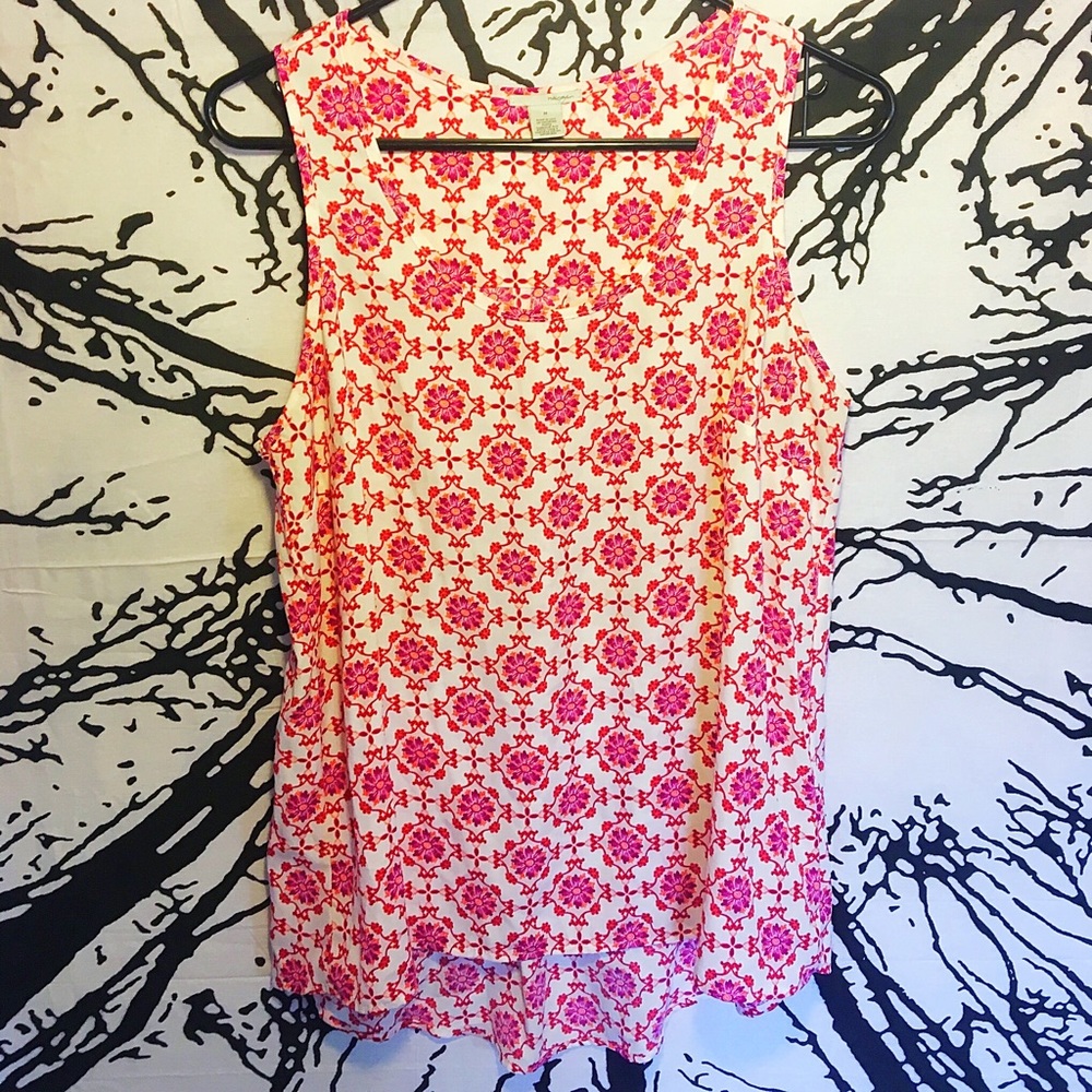 Cute Halogen Geometric Pattern Top